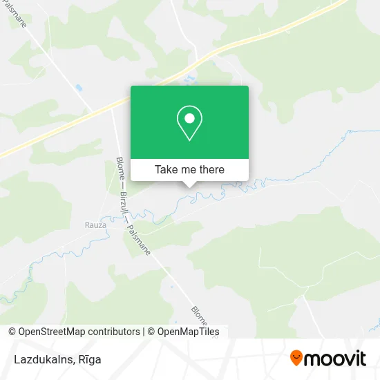 Lazdukalns map