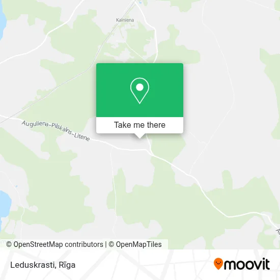 Leduskrasti map