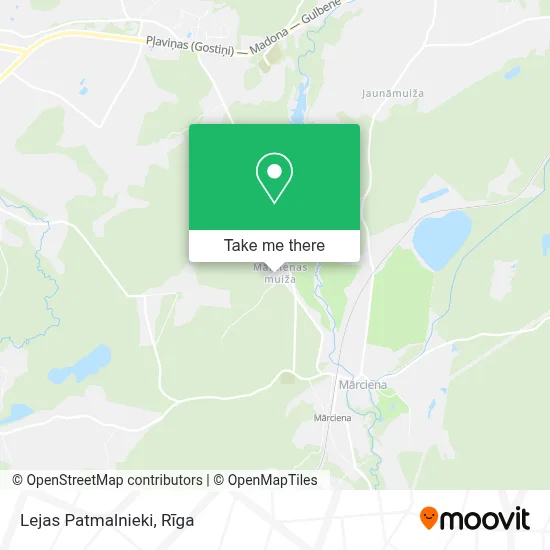Lejas Patmalnieki map
