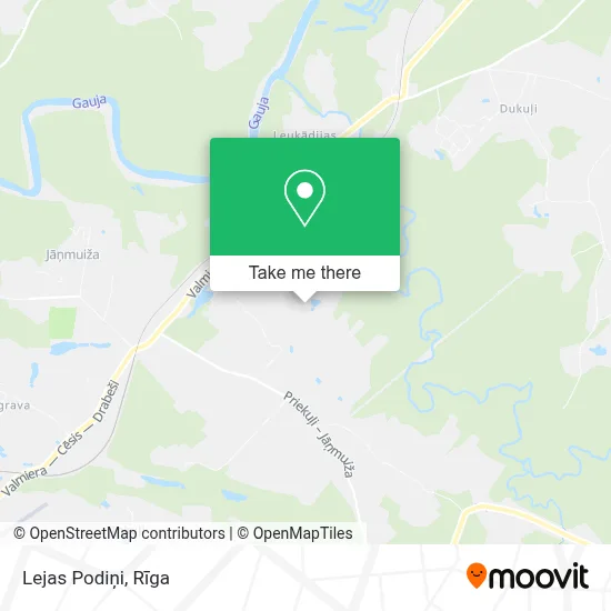 Lejas Podiņi map