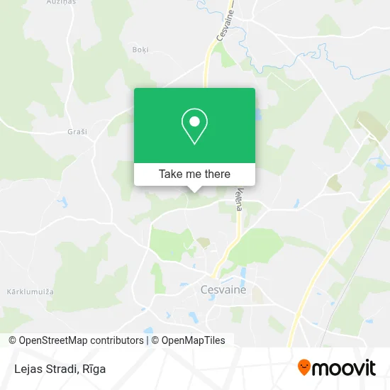 Lejas Stradi map