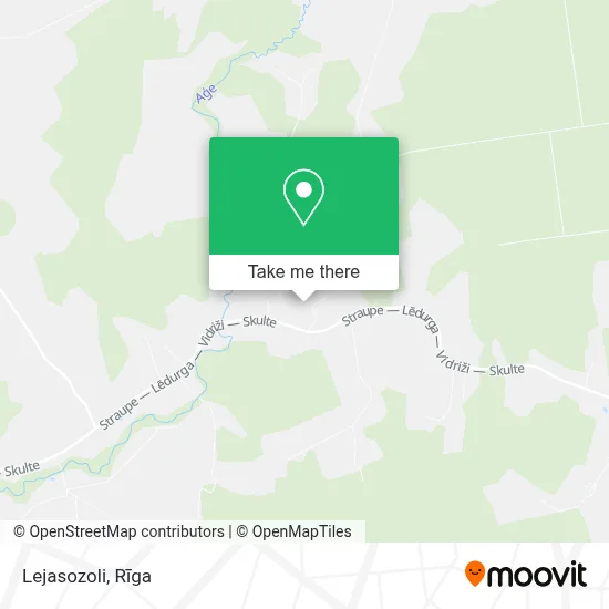 Lejasozoli map
