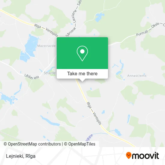 Lejnieki map