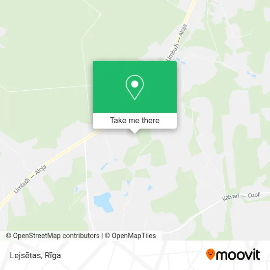 Lejsētas map