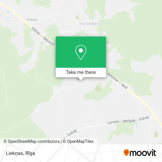 Liekņas map