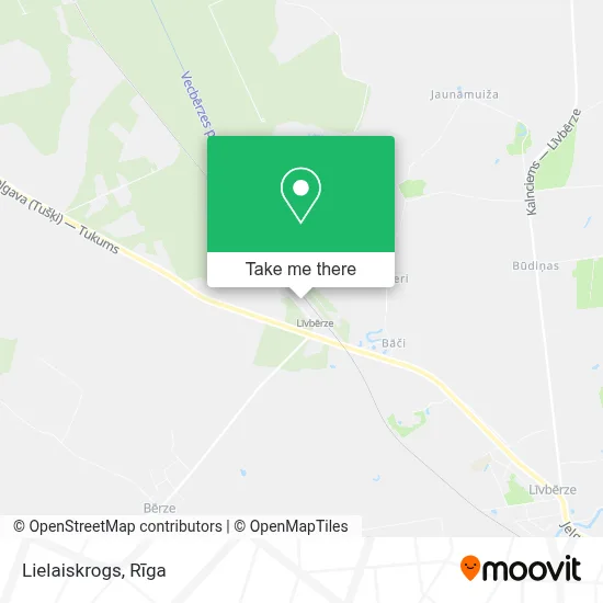 Lielaiskrogs map