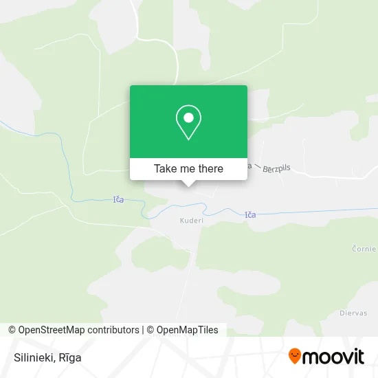 Silinieki map