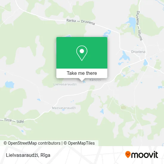 Lielvasaraudži map