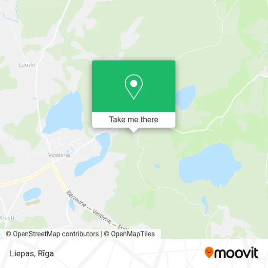 Liepas map