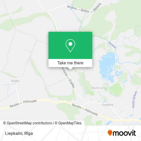 Liepkalni map