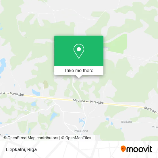 Liepkalni map