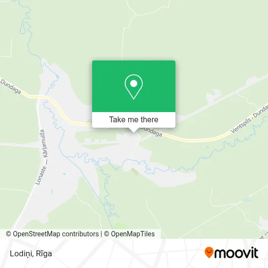 Lodiņi map