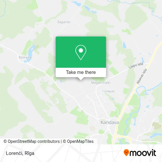 Lorenči map