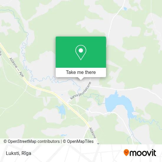 Luksti map