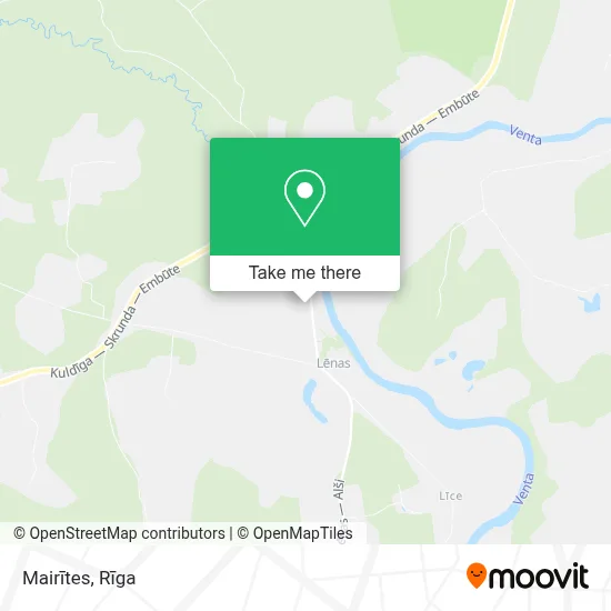 Mairītes map