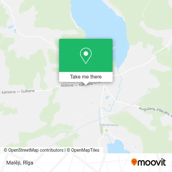 Malēji map