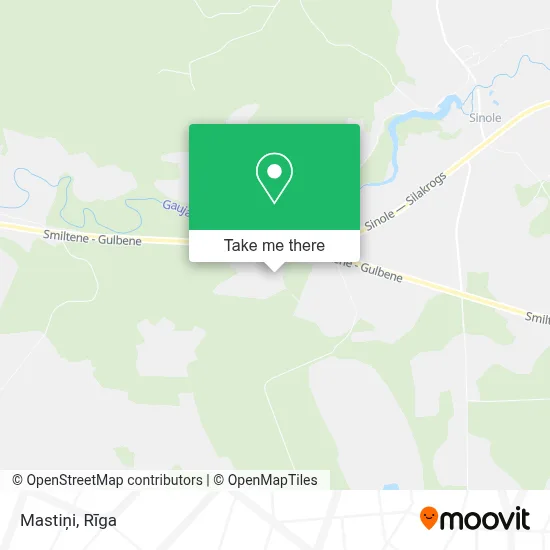 Mastiņi map