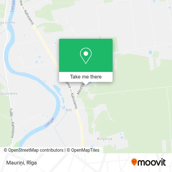Mauriņi map