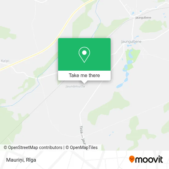 Mauriņi map
