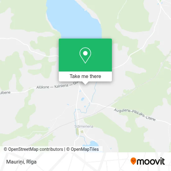Mauriņi map