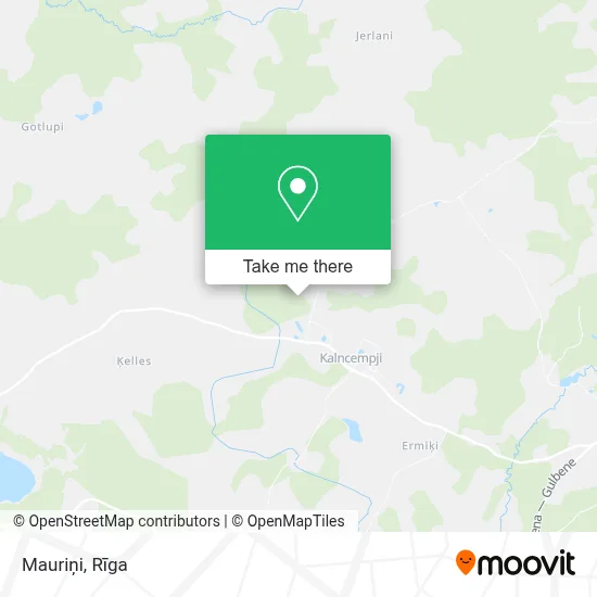 Mauriņi map