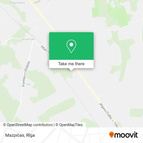 Mazpičas map