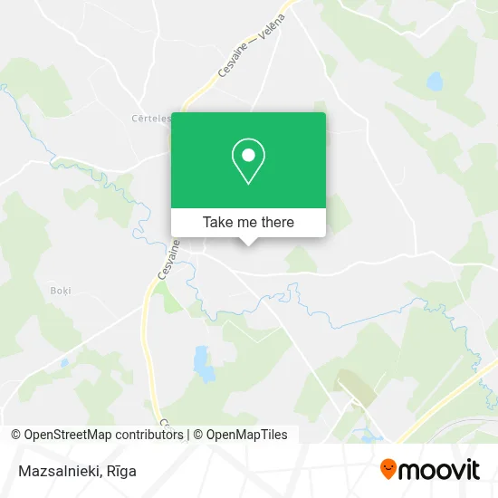 Mazsalnieki map