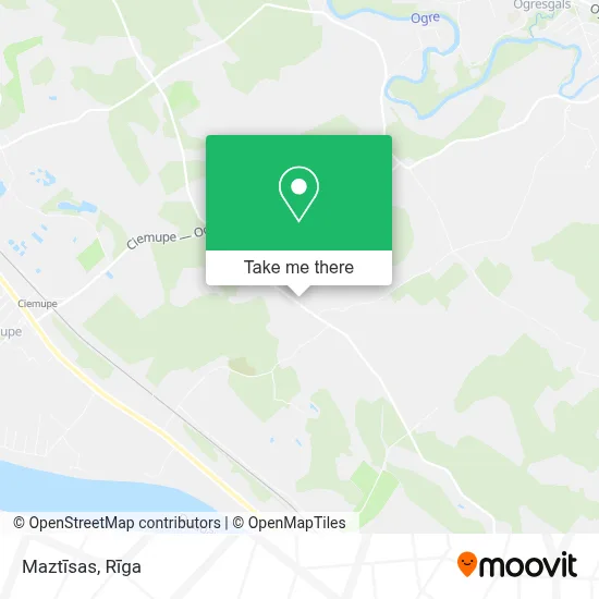 Maztīsas map