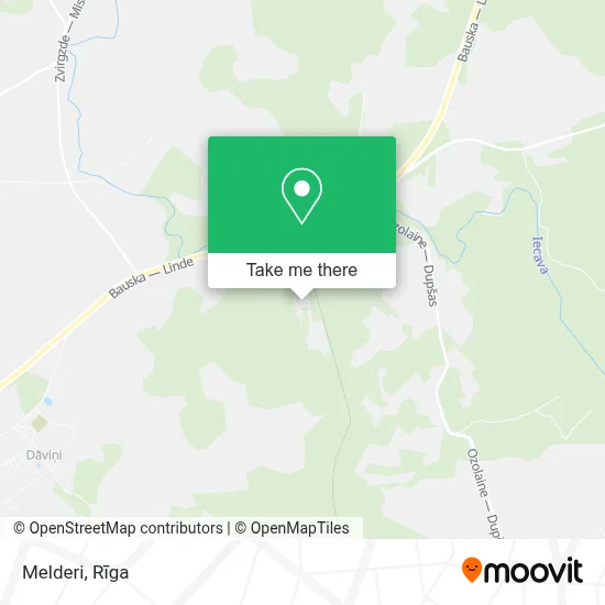 Melderi map