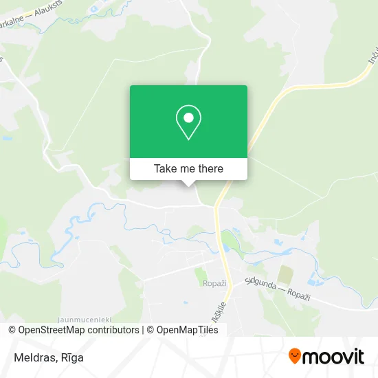 Meldras map