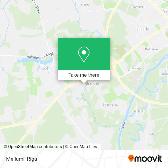 Mellumi map