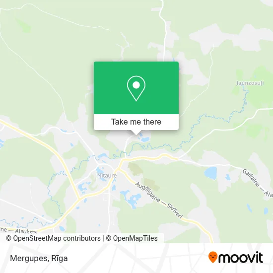 Mergupes map