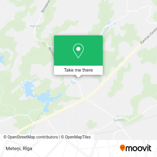 Meteņi map