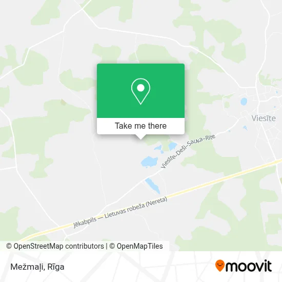 Mežmaļi map