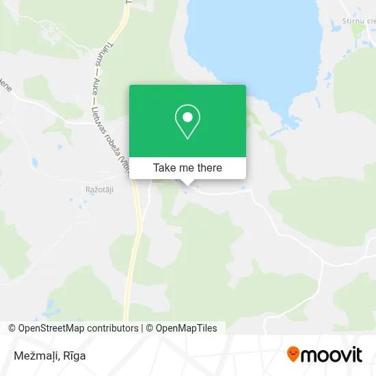 Mežmaļi map