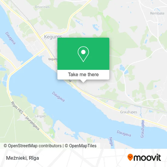 Mežnieki map