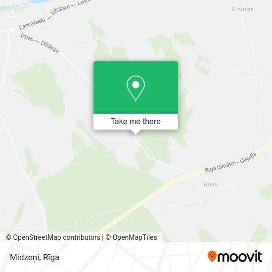 Midzeņi map