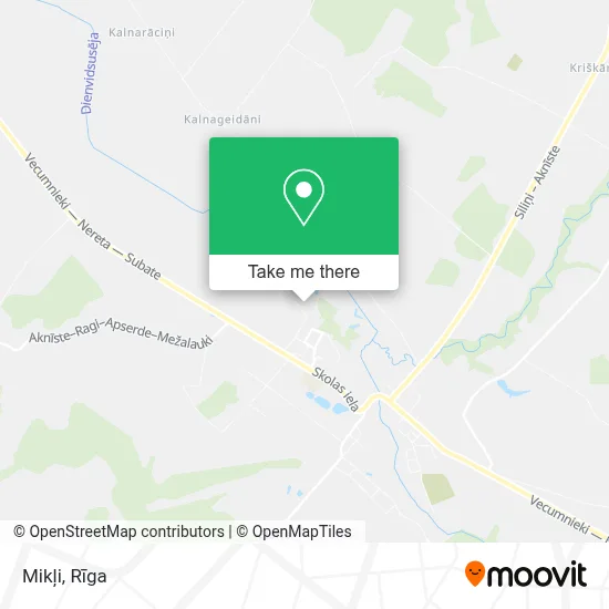 Mikļi map