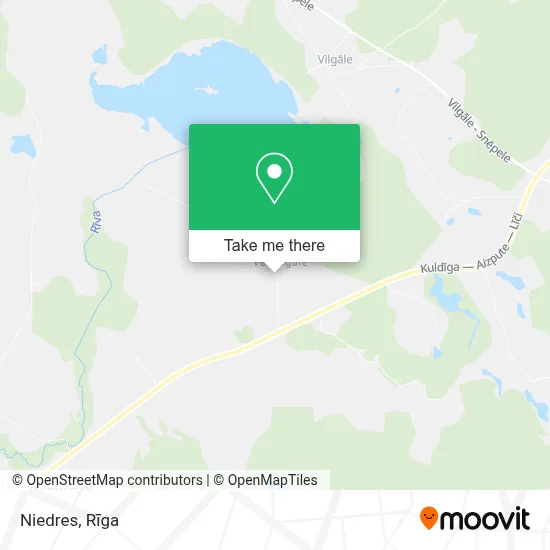 Niedres map