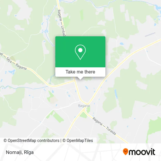 Nomaļi map