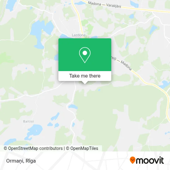 Ormaņi map