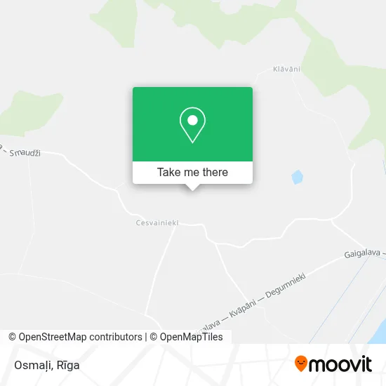 Osmaļi map