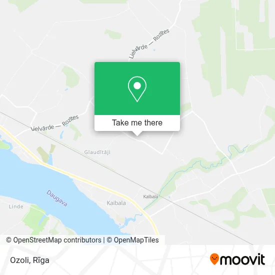 Ozoli map
