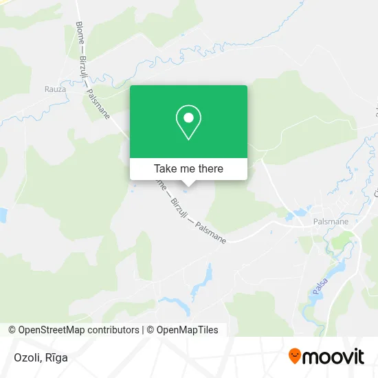 Ozoli map