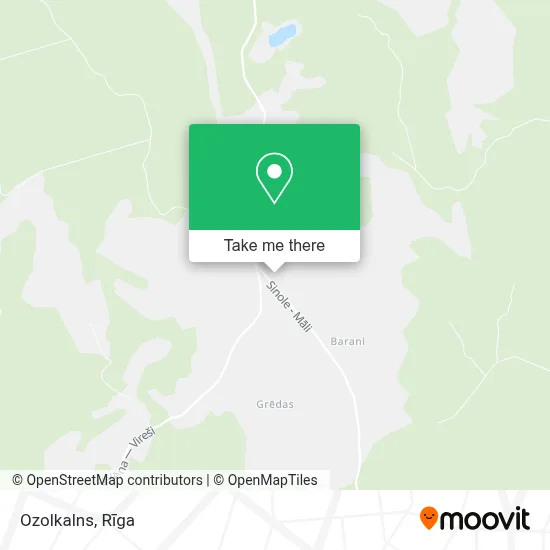 Ozolkalns map