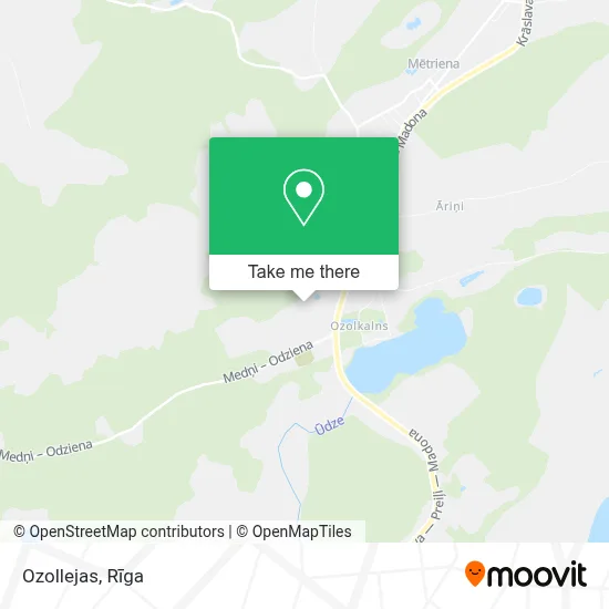 Ozollejas map
