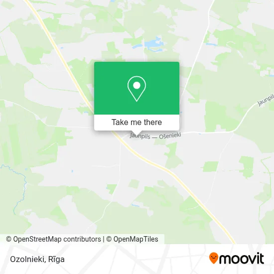Ozolnieki map