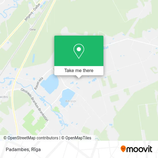 Padambes map