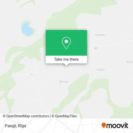 Paegļi map