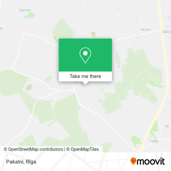Pakalni map